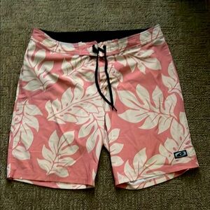 Hawaiian swim trunks